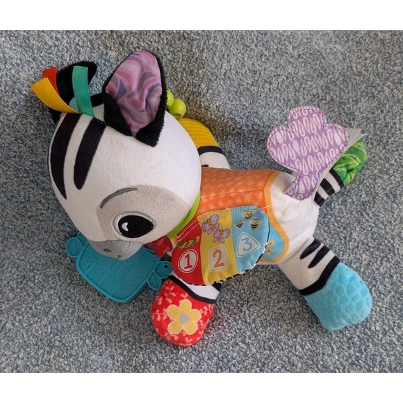 VTech Baby Take Me With You Learning Toy Zebra Music Crinkle Hanging Sensory - Picture 7 of 7
